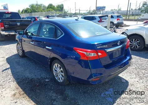 2018 Nissan Sentra Sv from USA, damaged, VIN 3N1AB7APXJY219934